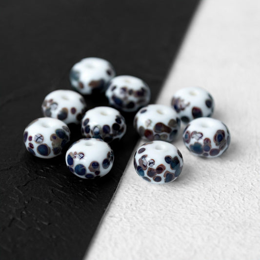 Handmade Lampwork Glass Spacer Set