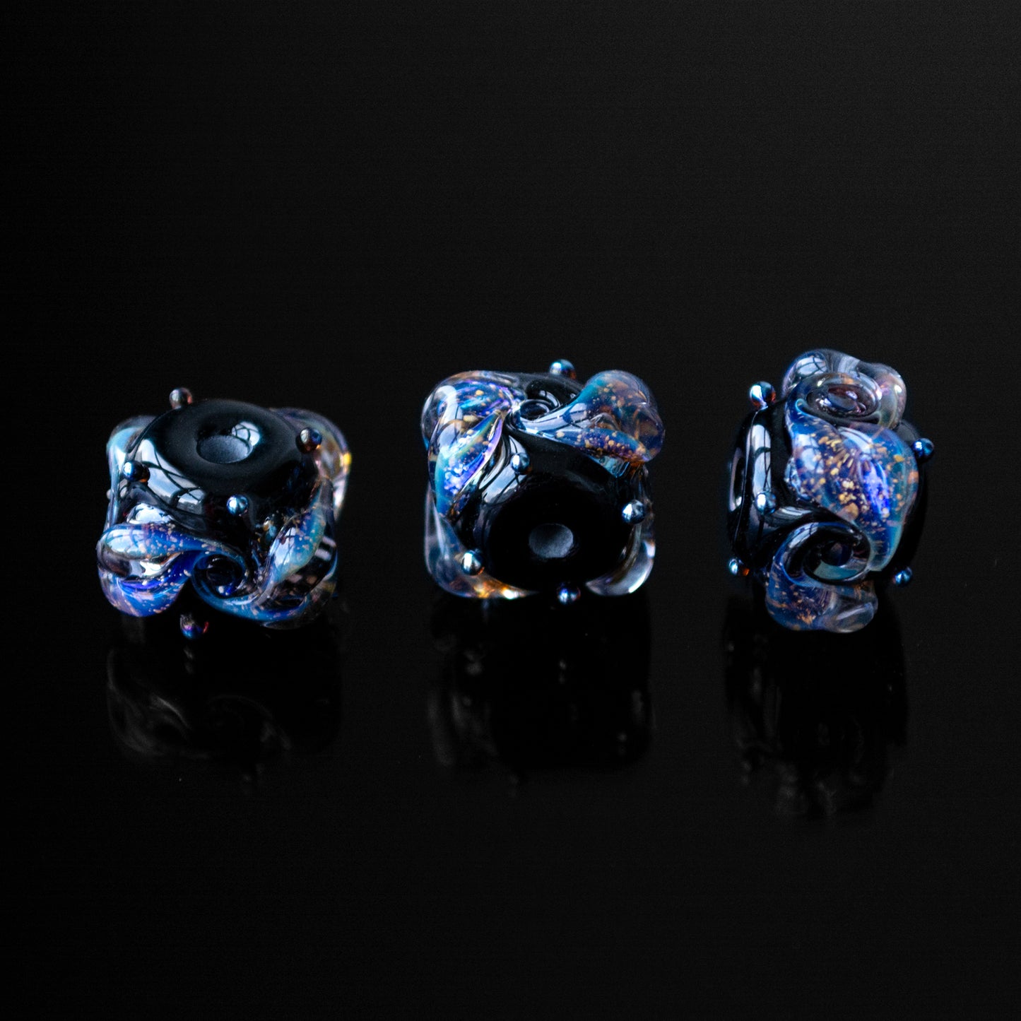 Намистини Flower Focal Handmade Lampwork