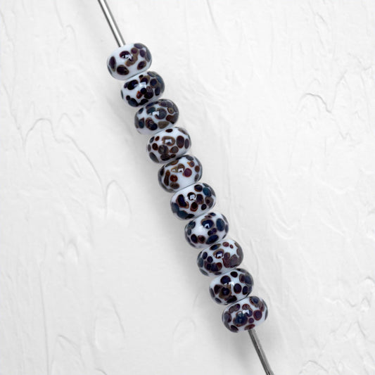 Handmade Lampwork Glass Spacer Set